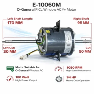 O-General Window AC Fan Motor