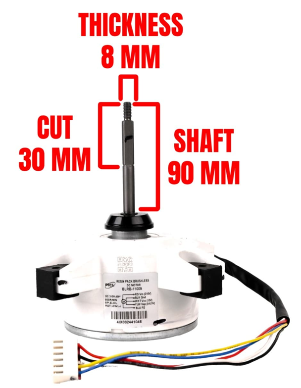 Universal (ACW) PICL Outdoor AC Fan Motor - Image 3