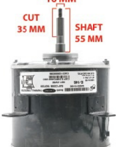 Carrier PICL Outdoor AC Fan Motor E-146 E-147 E-148