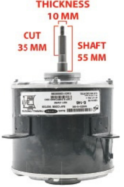 Carrier PICL Outdoor AC Fan Motor E-146 E-147 E-148