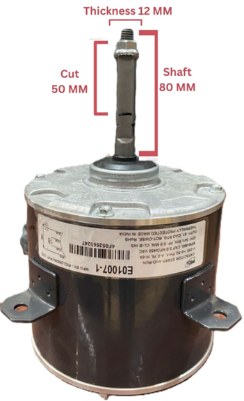 Voltas PICL Outdoor AC Fan Motor E-01007-1
