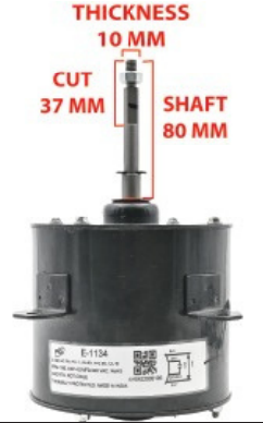 Blue Star PICL Outdoor AC Fan Motor E-1134